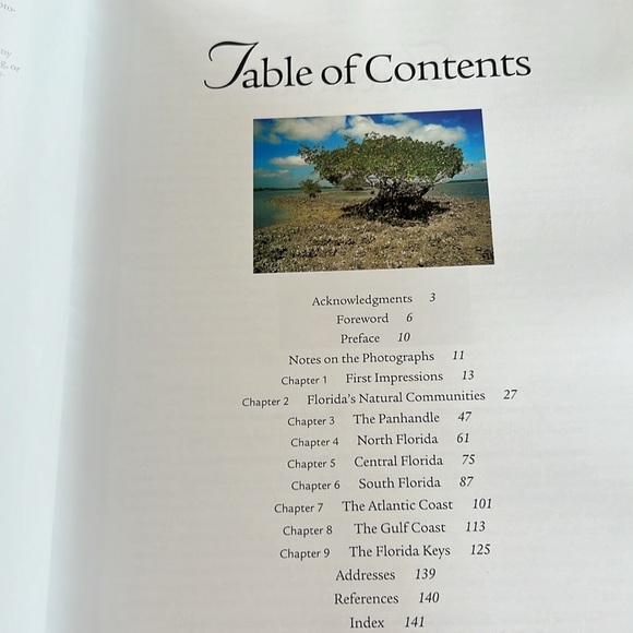 Coffee Table Book Florida The Natural Wonders Hardcover 1997 EUC Large Jacket - Picture 5 of 16